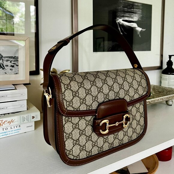 Gucci Horsebit 1955 Shoulder Bag - Picture 1 of 6